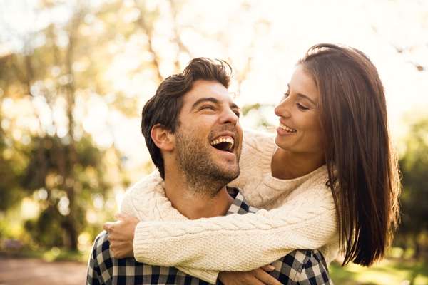 happy couple meant to be together