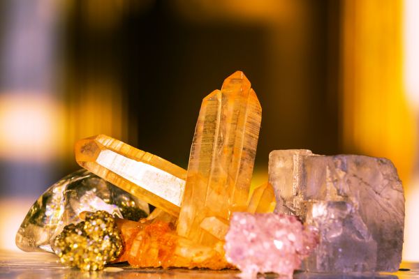 citrine crystals 