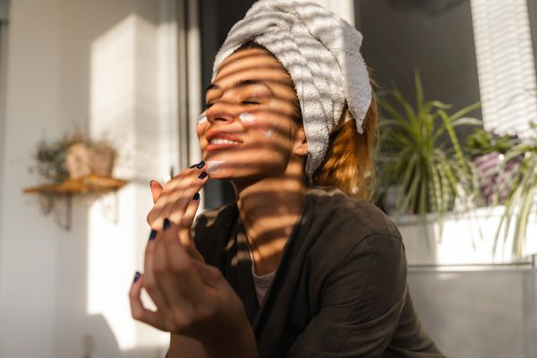 woman self care