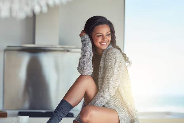 happy woman